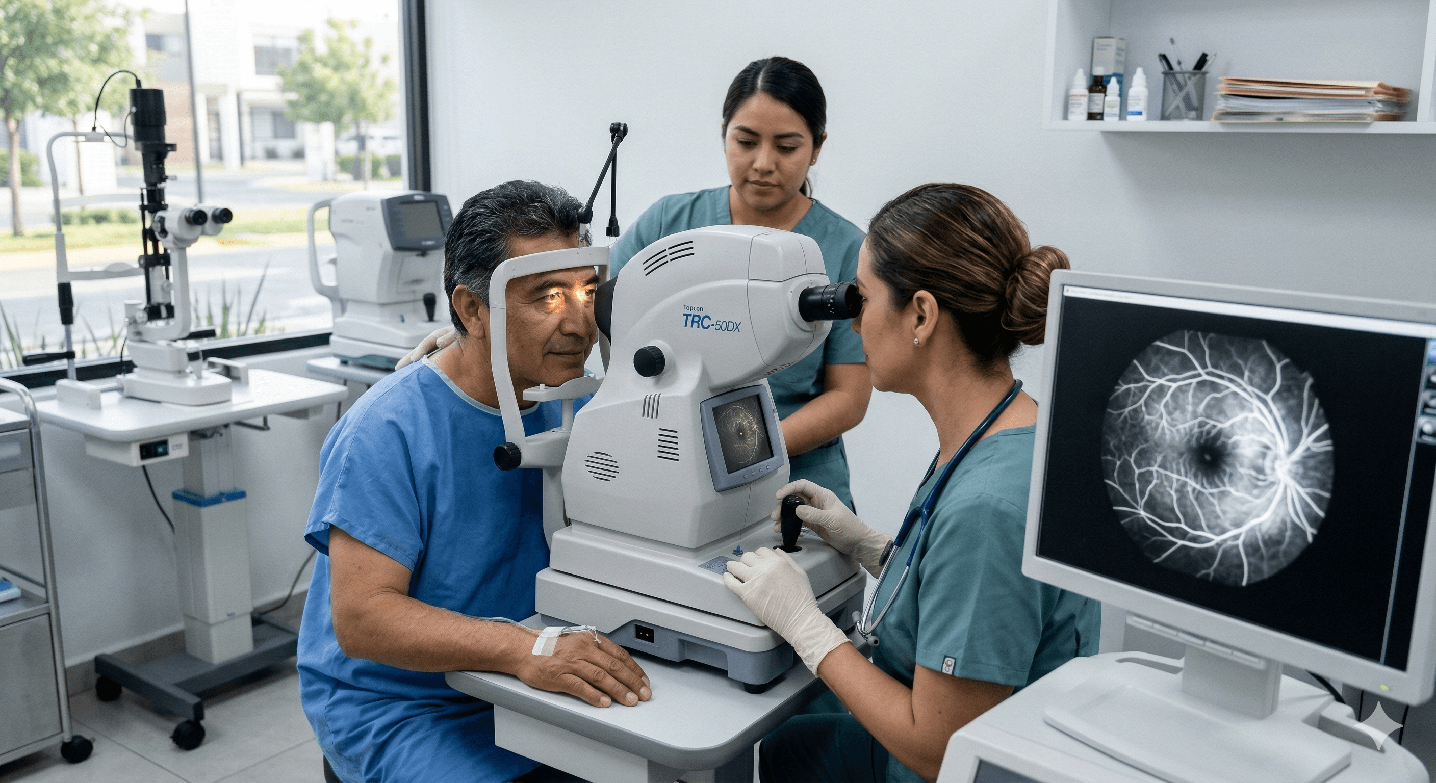 Angiografía con fluoresceína