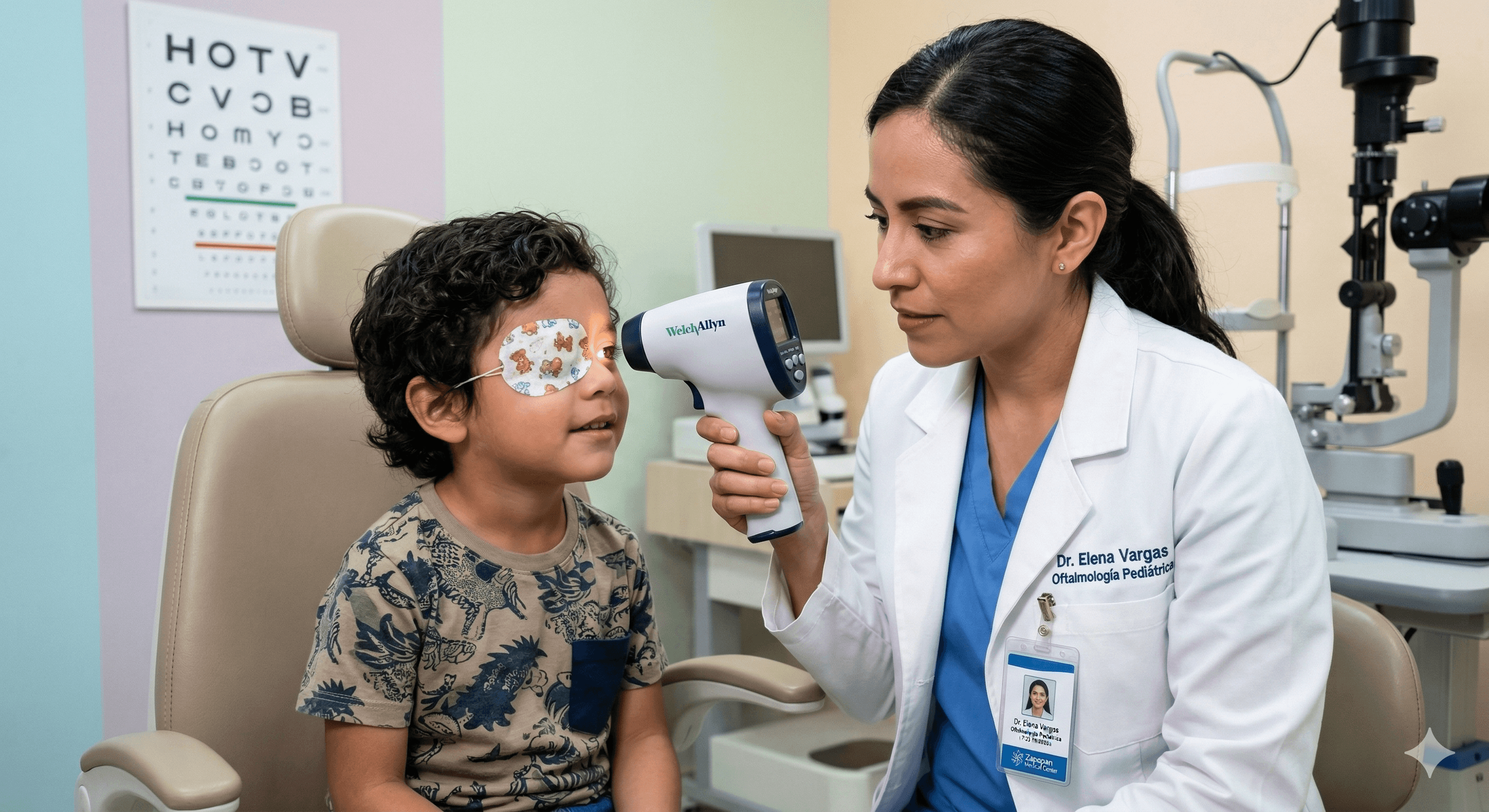 Evaluación ocular pediátrica