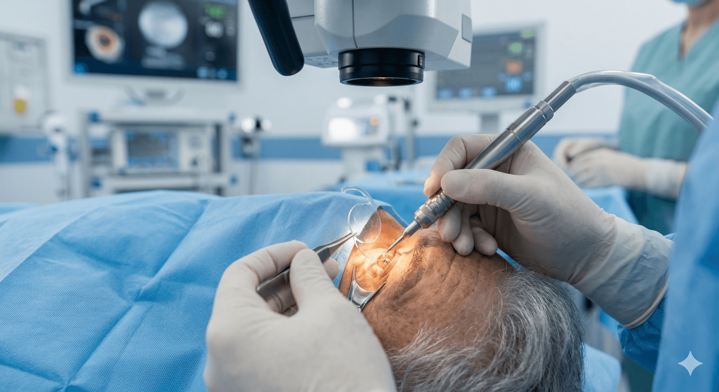 facoemulsificación de catarata con o sin colocación de lente intraocular