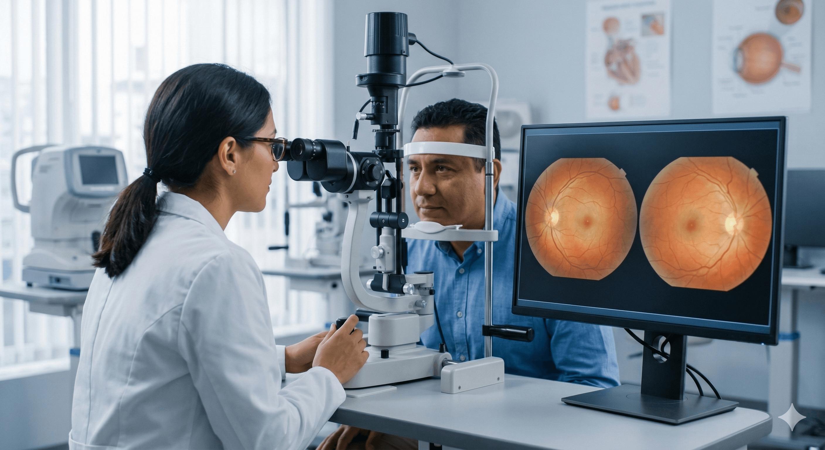 Fotografía estereoscópica de fondo de ojo